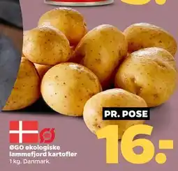 Netto ØGO økologiske lammefjord kartofler tilbud