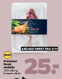 Netto Premieur fersk andelår tilbud