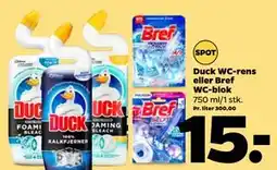Netto Duck WC-rens eller Bref WC-blok tilbud