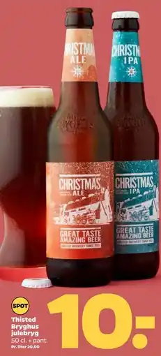 Netto Thisted Bryghus julebryg tilbud
