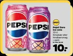 Netto Pepsi Zero ice cone tilbud