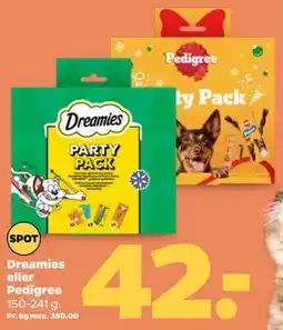 Netto Dreamies eller Pedigree tilbud