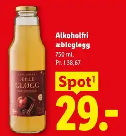 Lidl Alkoholfri æblegløgg tilbud