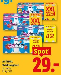 Lidl ACTIMEL Drikkeyoghurt tilbud