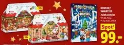 Lidl KINDER/ SMARTIES Julekalender tilbud
