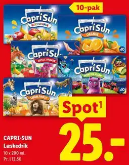 Lidl CAPRI-SUN Læskedrik tilbud