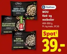 Lidl MOU Kød- og melboller tilbud
