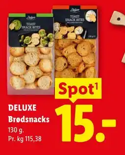 Lidl DELUXE Brødsnacks tilbud