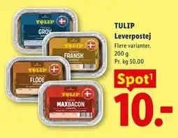 Lidl TULIP Leverpostej tilbud