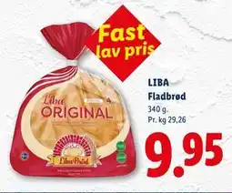 Lidl LIBA Fladbrød tilbud