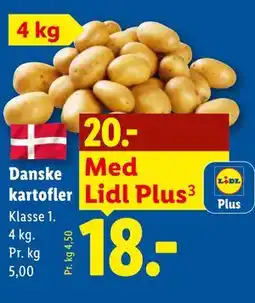 Lidl Danske kartofler tilbud