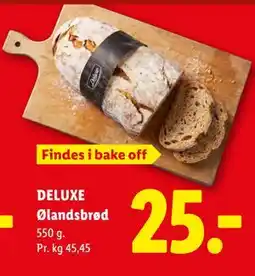 Lidl DELUXE Ølandsbrød tilbud