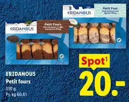 Lidl ERIDANOUS Petit fours tilbud