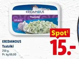 Lidl ERIDANOUS Tzatziki tilbud