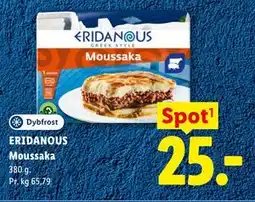 Lidl ERIDANOUS Moussaka tilbud