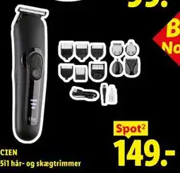 Lidl 5i1 hår- og skægtrimmer tilbud