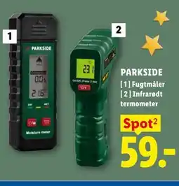 Lidl PARKSIDE Fugtmåler tilbud