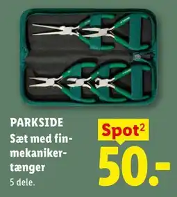 Lidl PARKSIDE Sæt med finmekanikertænger tilbud