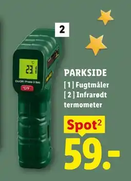 Lidl PARKSIDE Infrarødt termometer tilbud