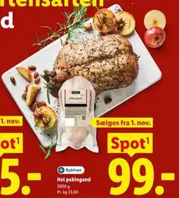 Lidl Hel pekingand tilbud