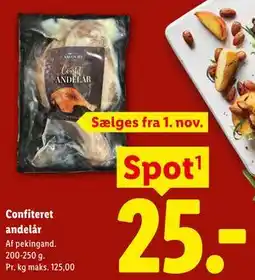 Lidl Confiteret andelår tilbud