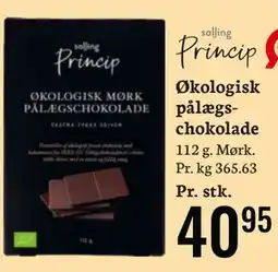 Bilka Økologisk pålægschokolade tilbud