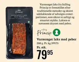 Bilka Varmrøget laks med peber tilbud