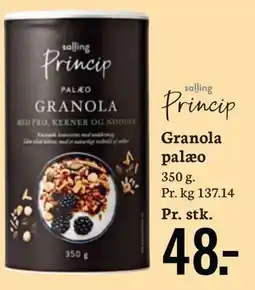 Bilka Granola palæo tilbud