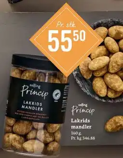 Bilka Lakrids mandler tilbud