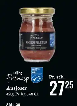 Bilka Ansjoser tilbud
