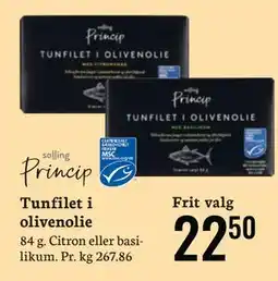 Bilka Tunfilet i olivenolie tilbud