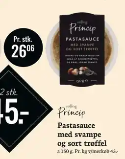 Bilka Pastasauce med svampe og sort trøffel tilbud