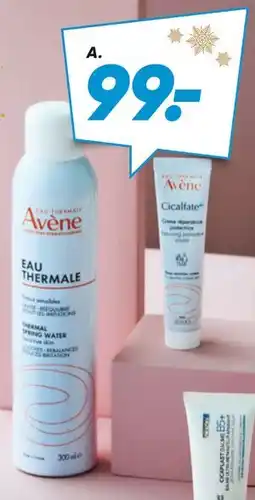 Bilka Avéne Cicalfate+ repairing protetive creme eller Thermal spring water tilbud