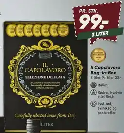 Bilka Il Capolavoro Bag-in-Box tilbud
