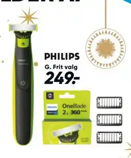 Bilka Philips Oneblade trimmer eller skær tilbud