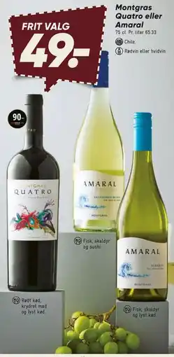 Bilka Montgras Quatro eller Amaral tilbud