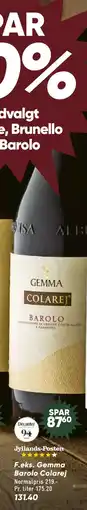 Bilka Gemma Barolo Colarej tilbud