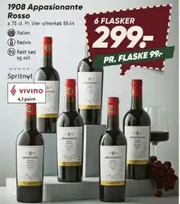 Bilka 1908 Appasionante Rosso tilbud