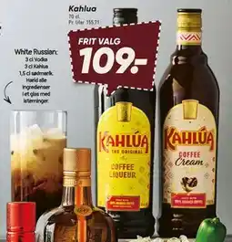 Bilka Kahlua tilbud