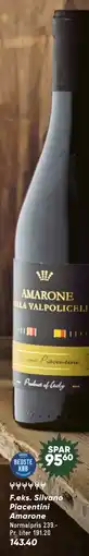 Bilka Silvano Piacentini Amarone tilbud