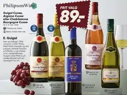 Bilka Guigal Cuvee, Argiano Cuvee eller Chablisienne Bourgogne Cuvee tilbud