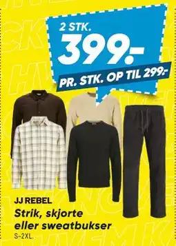 Bilka Strik, skjorte eller sweatbukser tilbud