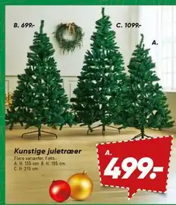 Bilka Kunstige juletræer tilbud
