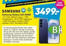 Bilka Samsung Galaxy S25 128GB tilbud