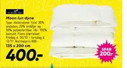 Bilka Moon lun dyne tilbud