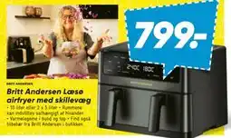 Bilka Britt Andersen Læsø airfryer med skillevæg tilbud
