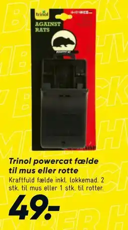 Bilka Trinol powercat fælde til mus eller rotte tilbud