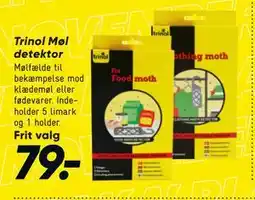 Bilka Trinol Møl detektor tilbud