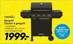 Bilka Nexgrill Classic 4 gasgrill tilbud