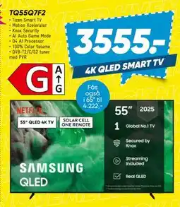 Bilka SAMSUNG TQ55Q7F2 tilbud